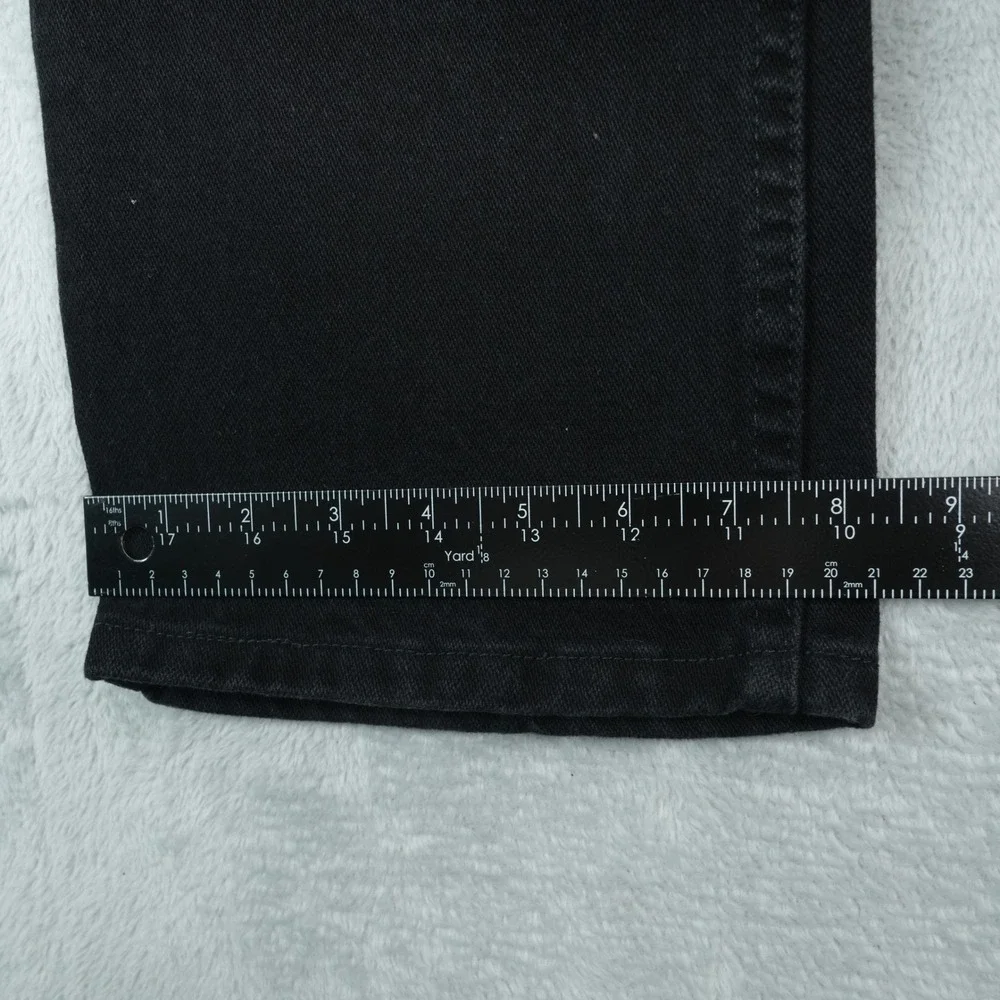 Wrangler Slim Fit Jeans Mens 29x30 Black‎ Silver Edition Western Cowboy Rodeo